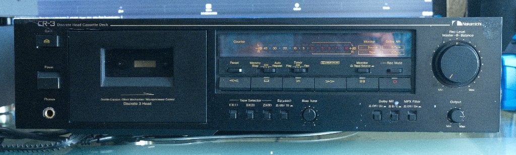 Nakamichi Cr3, Ophalen of Verzenden, Enkel, Overige merken, Tiptoetsen