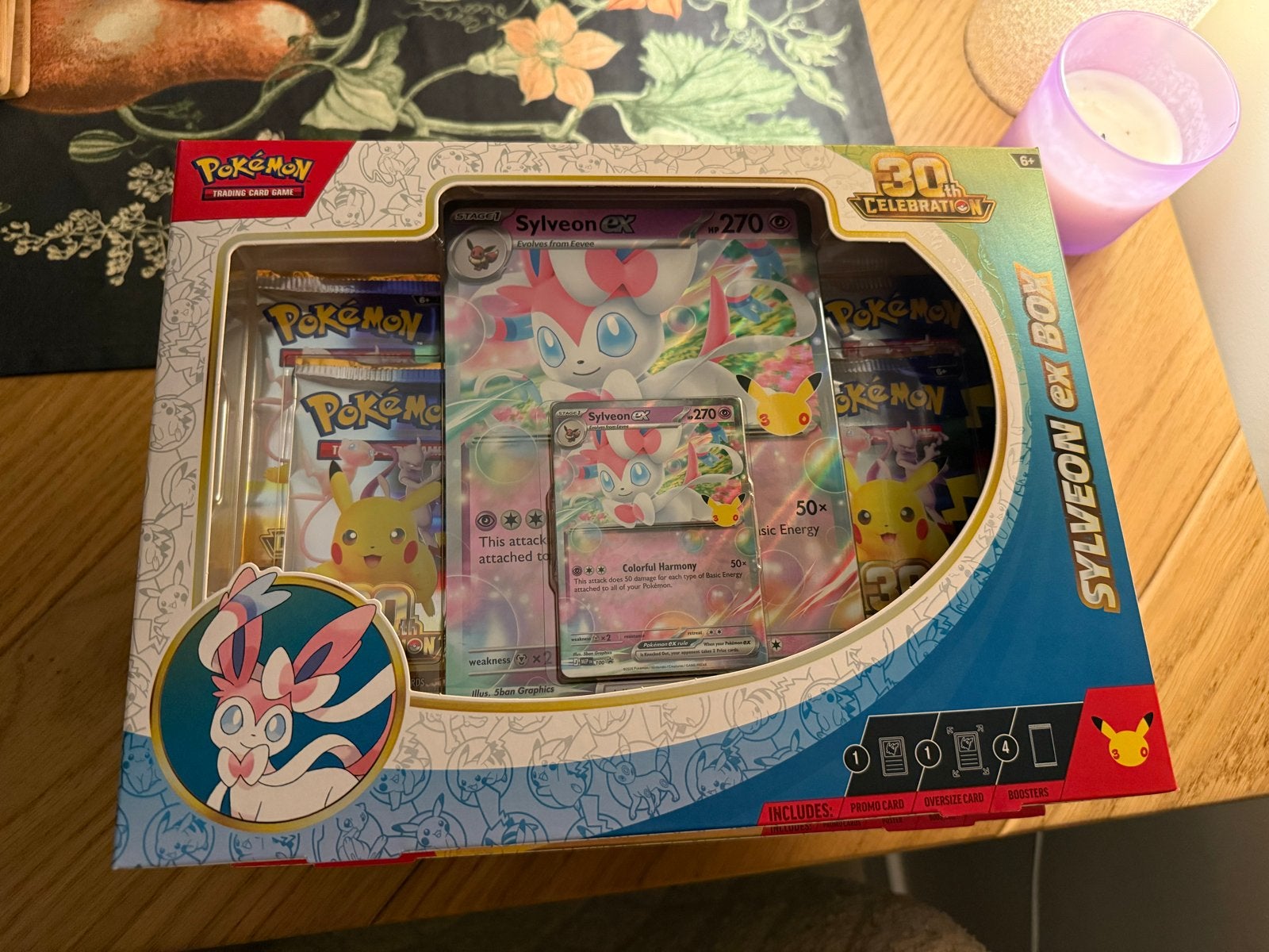 Pokémon Sylveon EX Box - 30th Celebration, Ophalen of Verzenden, Nieuw, Overige typen