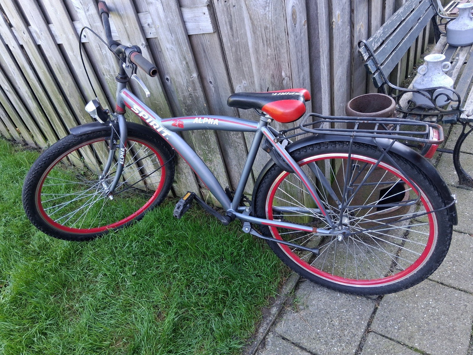 Spirit jongens kinderfiets - achtertandwiel zit los, Ophalen, Gebruikt, Overige merken