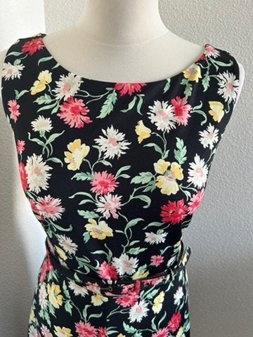King Louie maat M retro swing jurk 1757, Kleding | Dames, Jurken, Maat 38/40 (M), Ophalen of Verzenden, Zo goed als nieuw, Knielengte