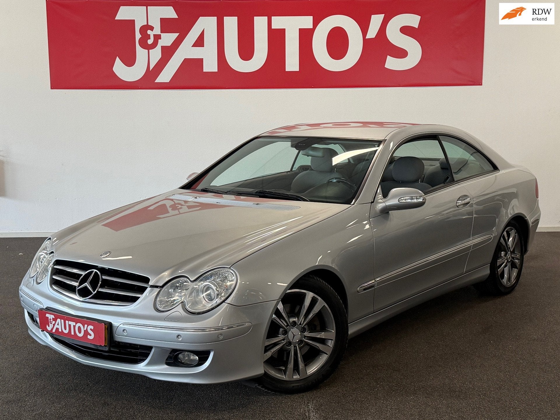 Mercedes-Benz CLK-klasse Coupé 280 ELEGANCE|AUTOMAAT|ECC AI, Automaat, Gebruikt, Bedrijf, 1500 kg