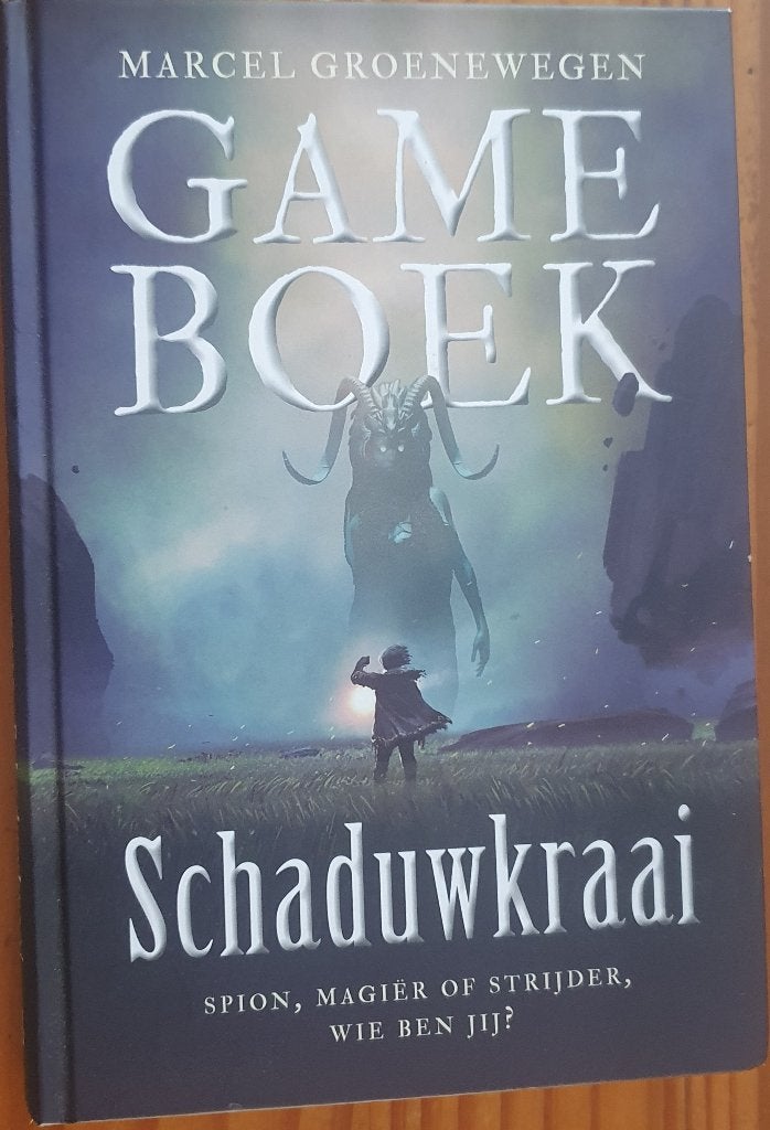 Marcel Groenewegen - Gameboek. Schaduwkraai, Ophalen of Verzenden, Zo goed als nieuw
