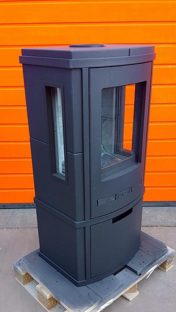 Altech torus depot pelletkachel 3 zijden glas, showroommod., Ophalen, Overige brandstoffen, Zo goed als nieuw, Pelletkachel