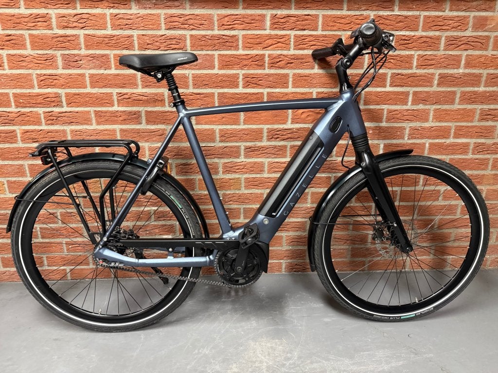 Gazelle Ultimate C8+ heren 65cm Bosch middenmotor belt 500wh, Ophalen of Verzenden, Zo goed als nieuw, Wilhelminaweg 8 dieren