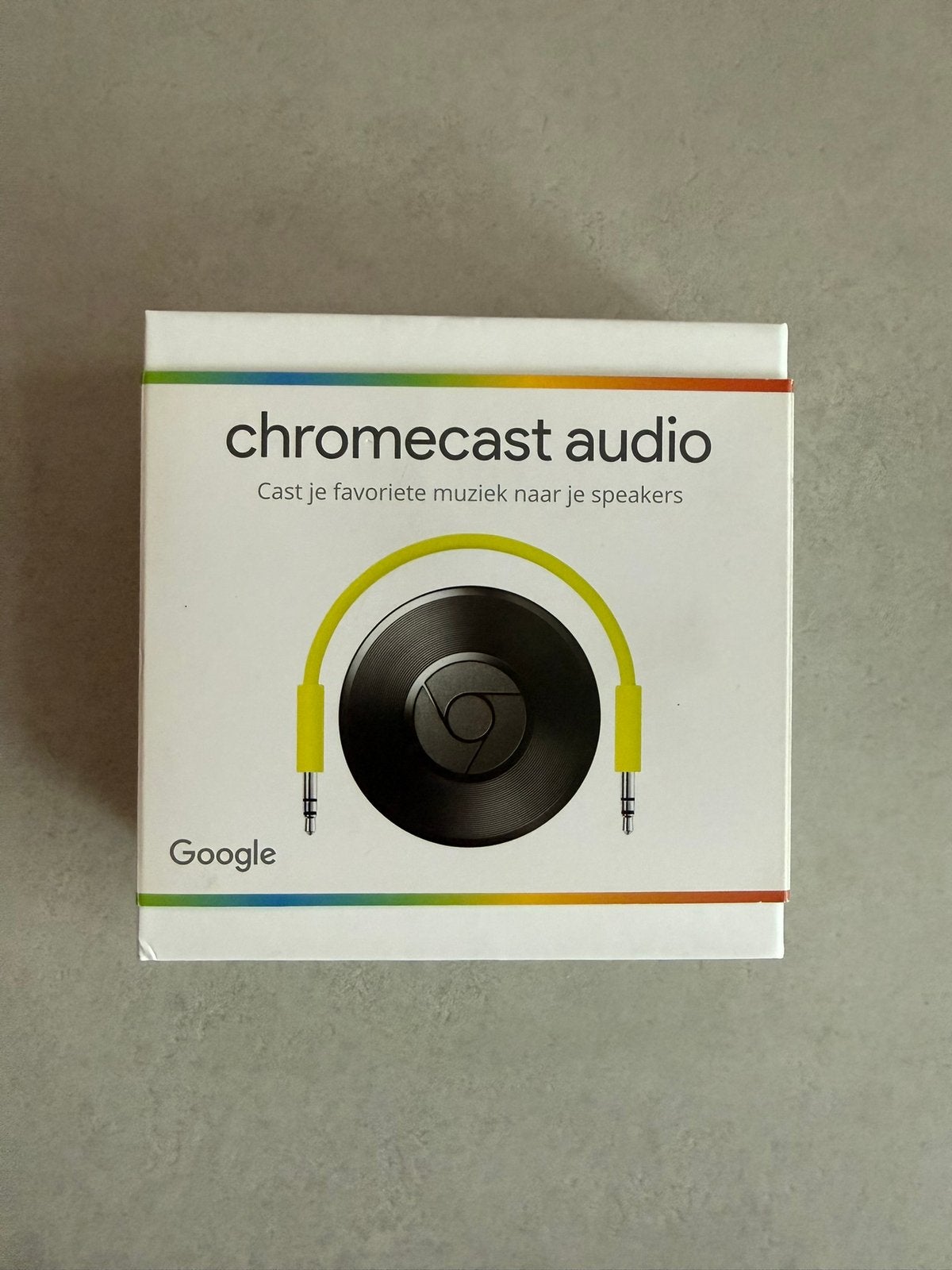 Google Chromecast Audio - Origineel, Ophalen of Verzenden, Zo goed als nieuw