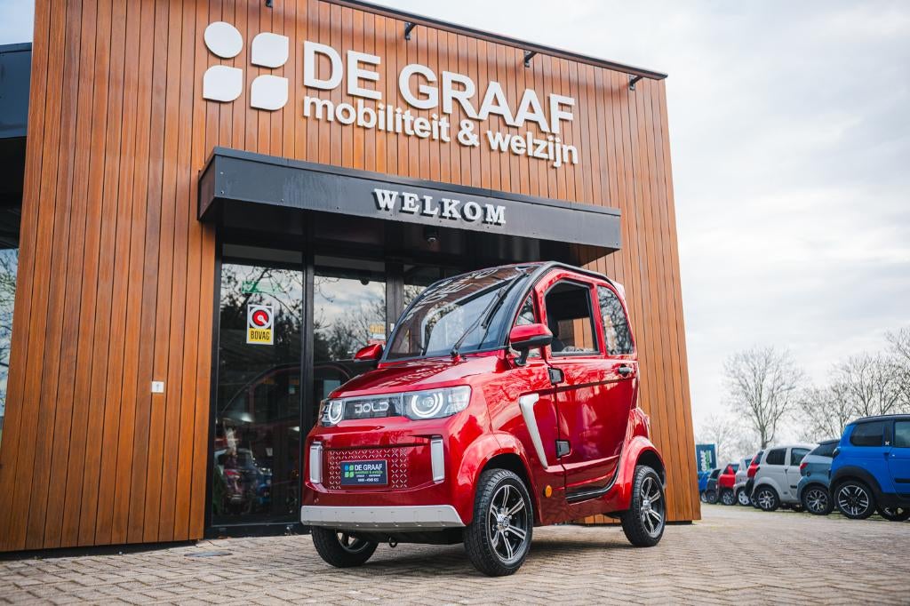 Bold Cura elektrisch rijbewijsvrije auto (invalidenvoertuig), Diversen, Brommobielen en Scootmobielen, Overige merken, Nieuw, Ophalen of Verzenden