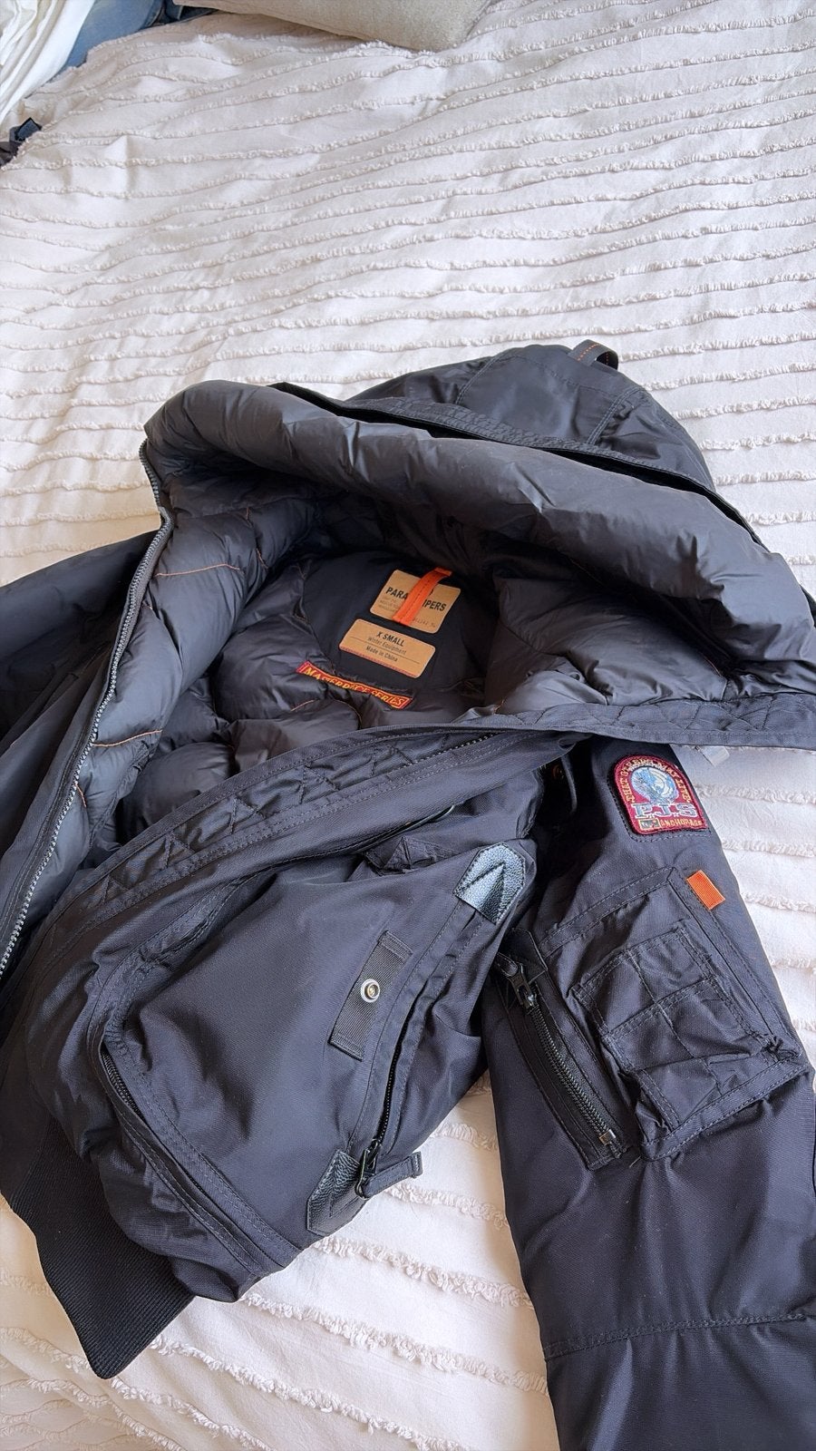 Parajumper gobi XS, Ophalen, Zo goed als nieuw, Maat 34 (XS) of kleiner, Zwart