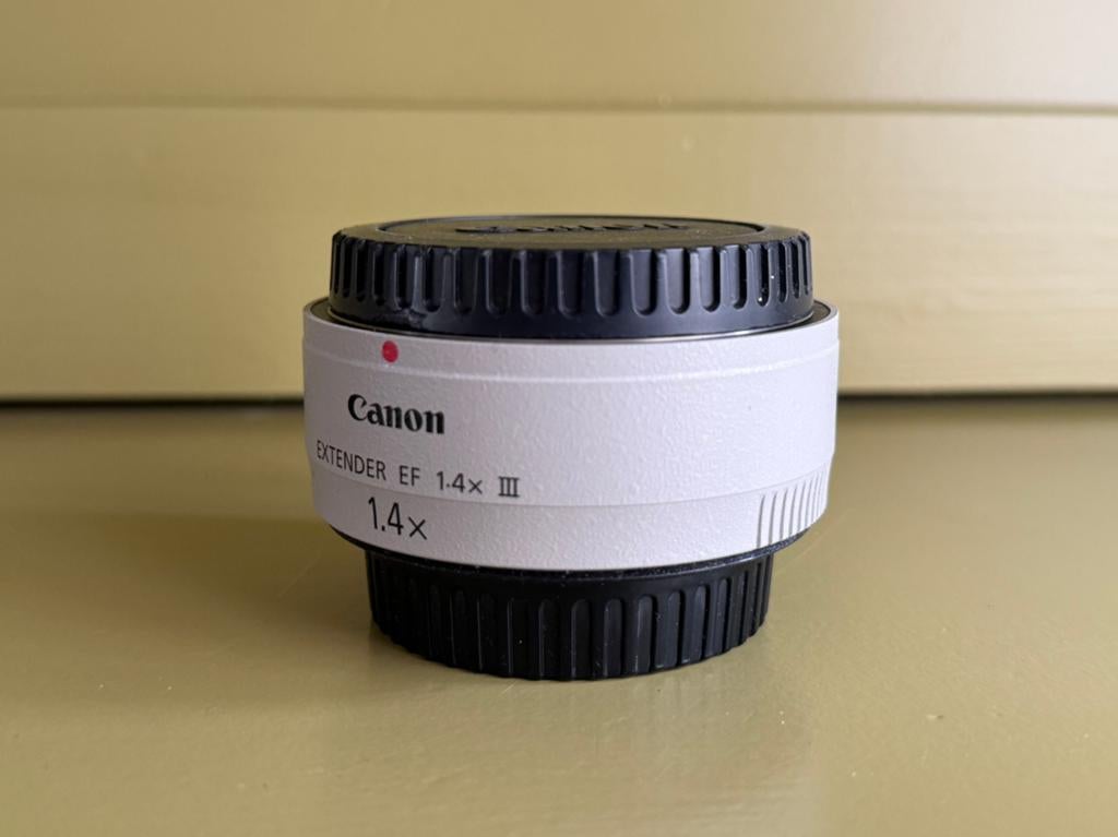 Canon extender EF 1.4x III, Audio, Tv en Foto, Fotografie | Lenzen en Objectieven, Ophalen of Verzenden, Zo goed als nieuw, Toebehoren