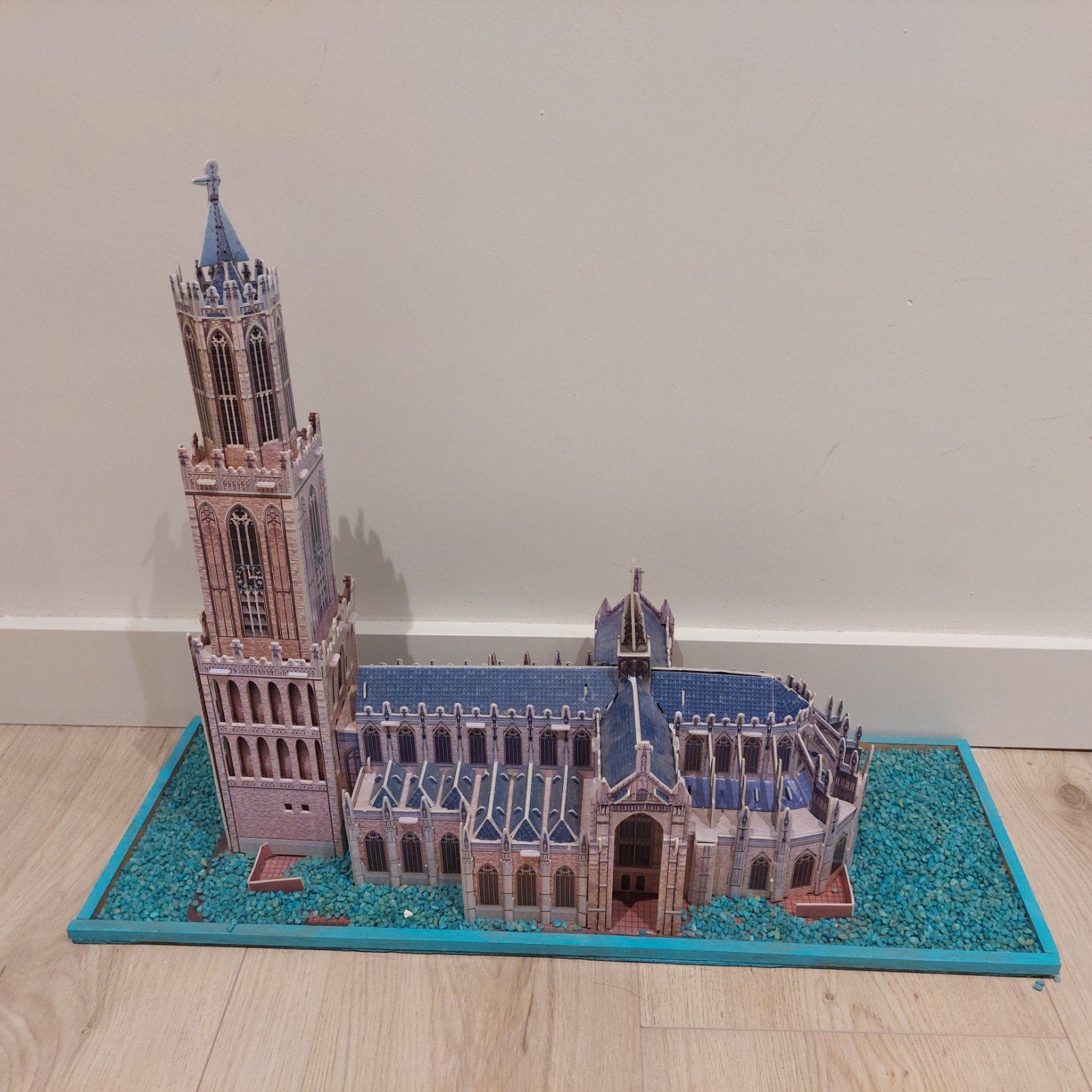 3D Puzzel Domtoren Utrecht - Gedetailleerd Model, Ophalen, Zo goed als nieuw, Groter dan 1:32