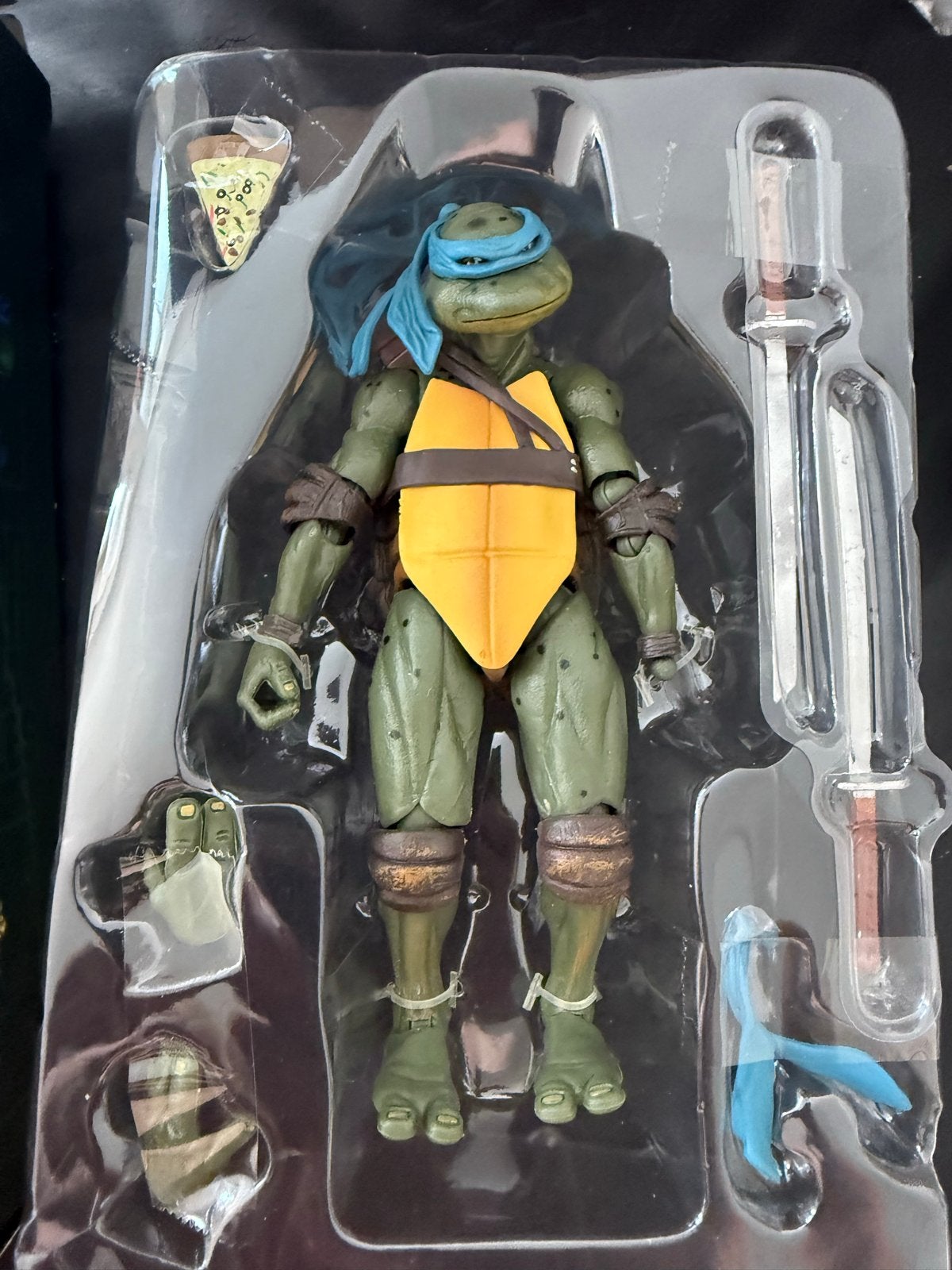 Teenage Mutant Ninja Turtles Leonardo actiefiguur 16cm, Ophalen of Verzenden, Nieuw