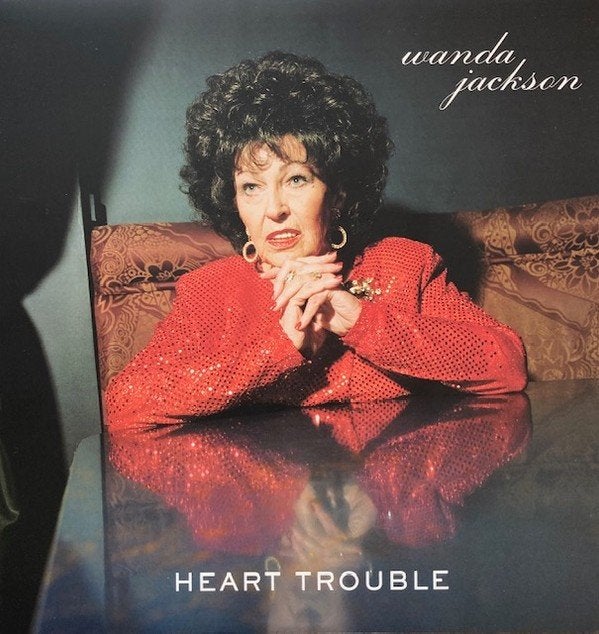wanda jackson/heart trouble-rockabilly/garage/punk-ZELDZAAM, LP, Inclusief insert, Verzenden, Zo goed als nieuw