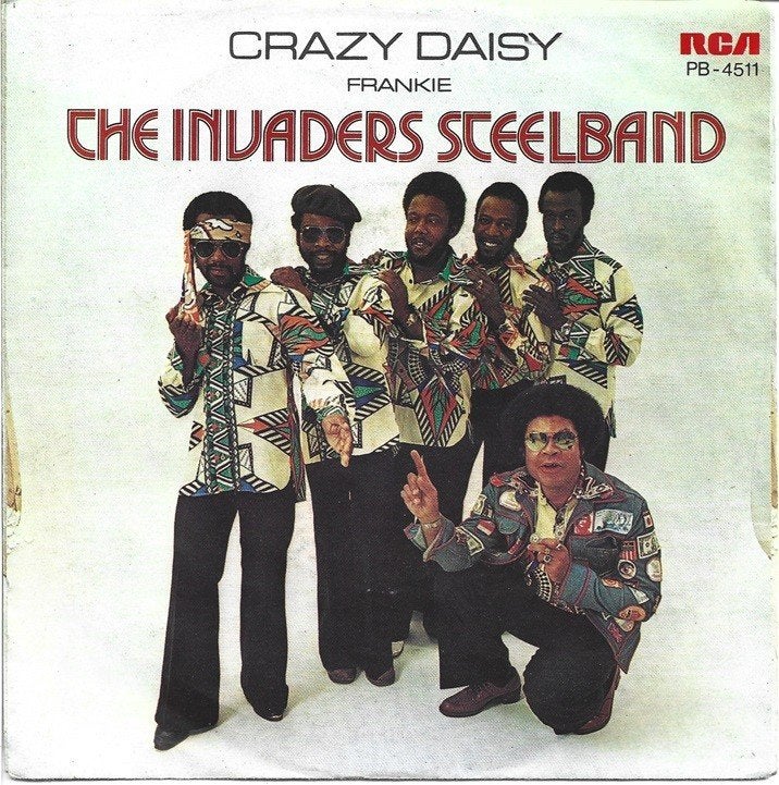 The Invaders Steelband - Crazy Daisy / Frankie, Gebruikt, Verzenden, Wereldmuziek, 7 inch