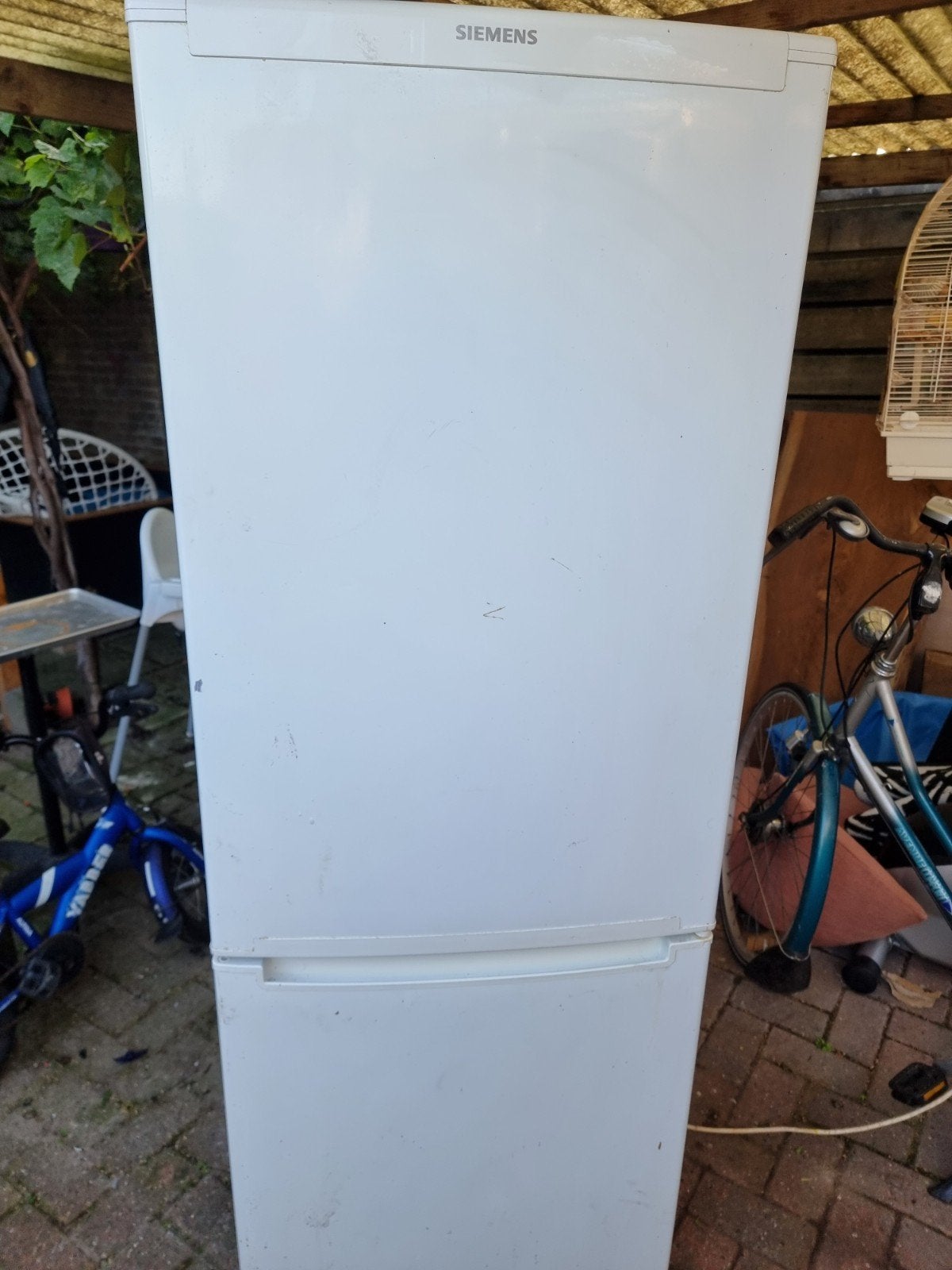 Siemens Koelkast met Aparte Vriezer - Energieklasse A, Ophalen, Gebruikt, 200 liter of meer, 60 cm of meer