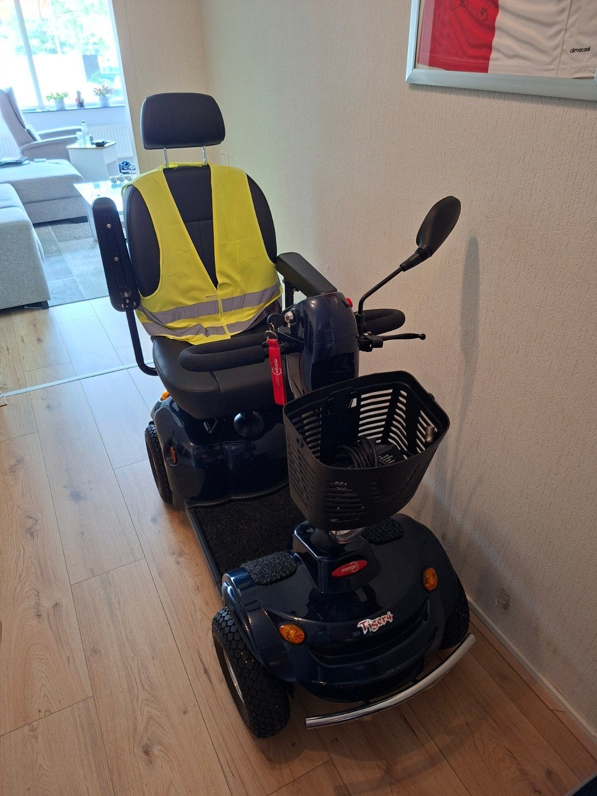 scootmobiel Tiger 4, Ophalen, 46 km of meer, Mango, 16 km/u of meer