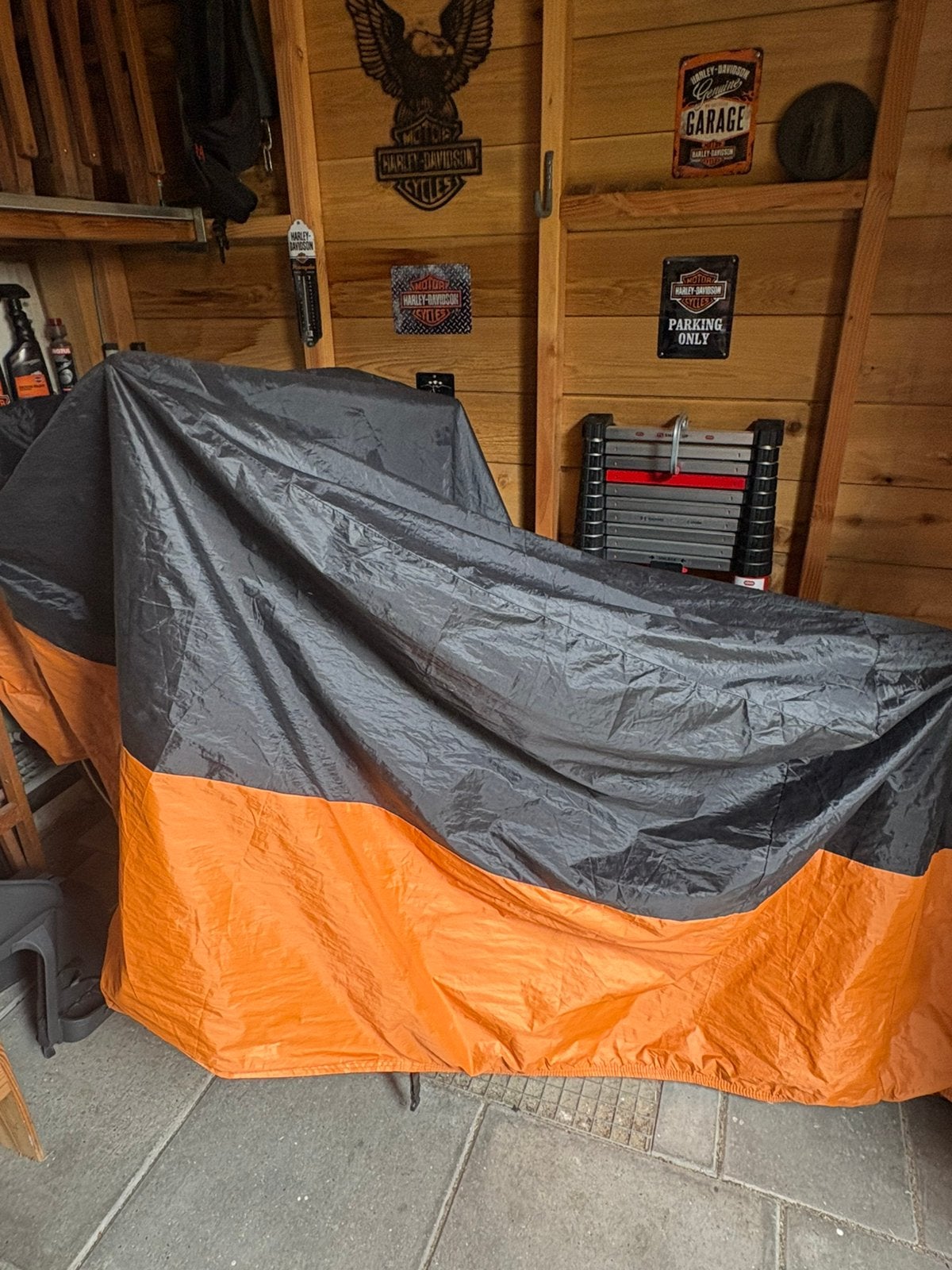 Motorhoes XL binnen, Ophalen of Verzenden, Gebruikt