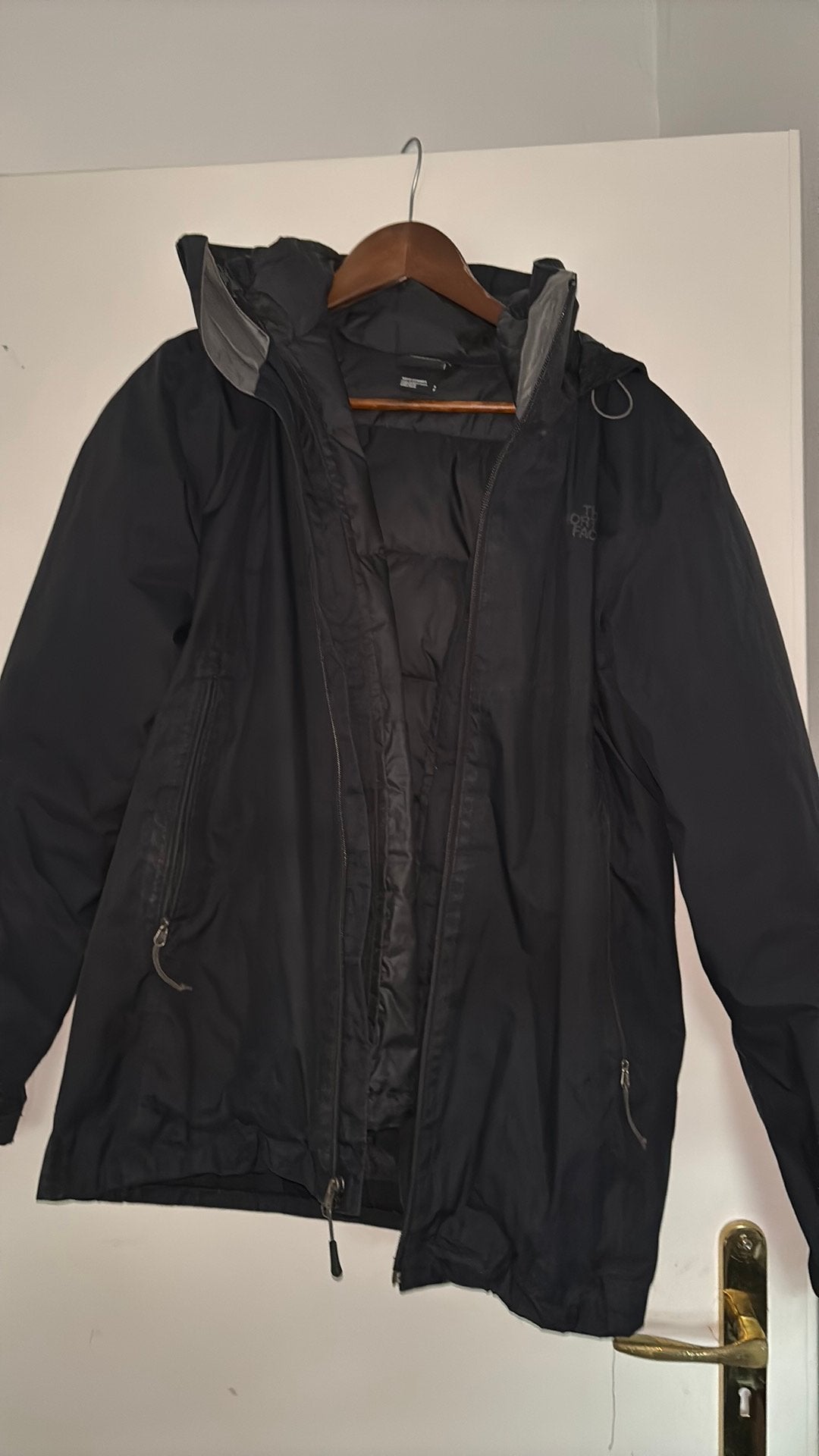 The North Face jas maat S, Ophalen of Verzenden, Gedragen, Maat 46 (S) of kleiner, Zwart