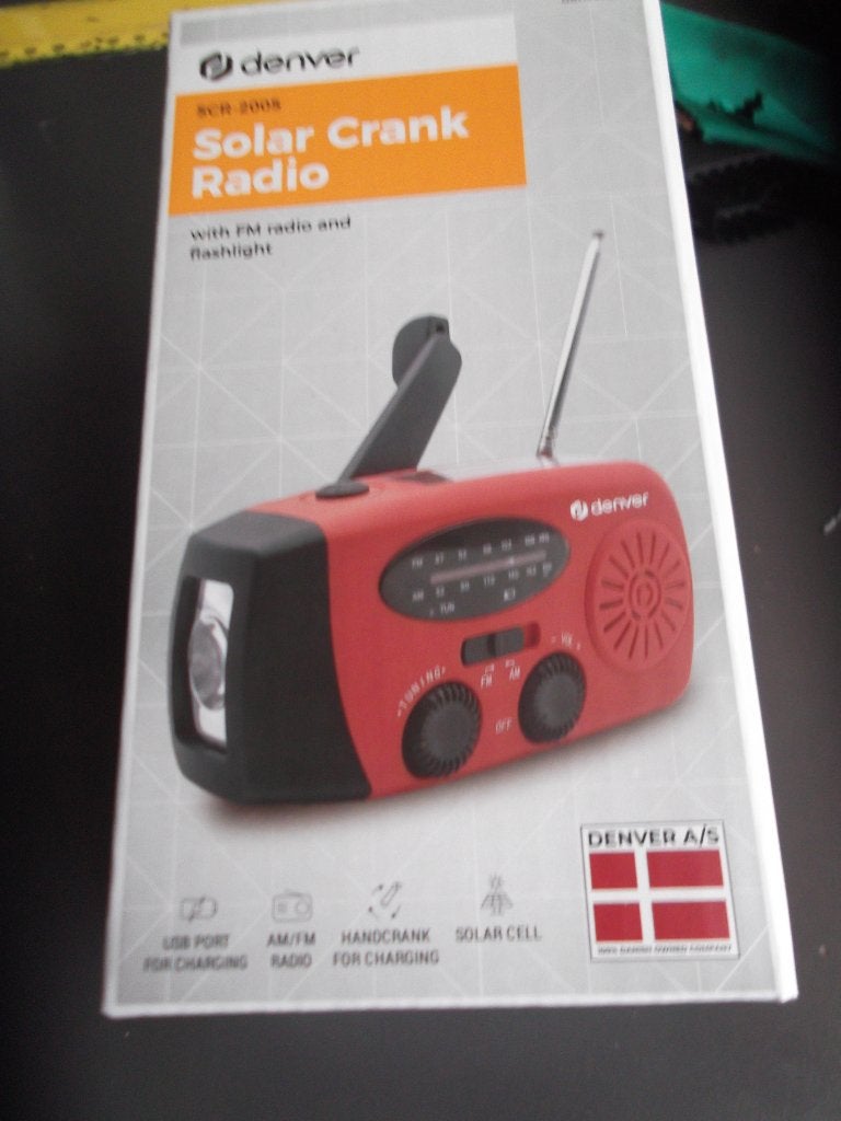 nieuwe Solar Crank Radio, Ophalen of Verzenden, Nieuw