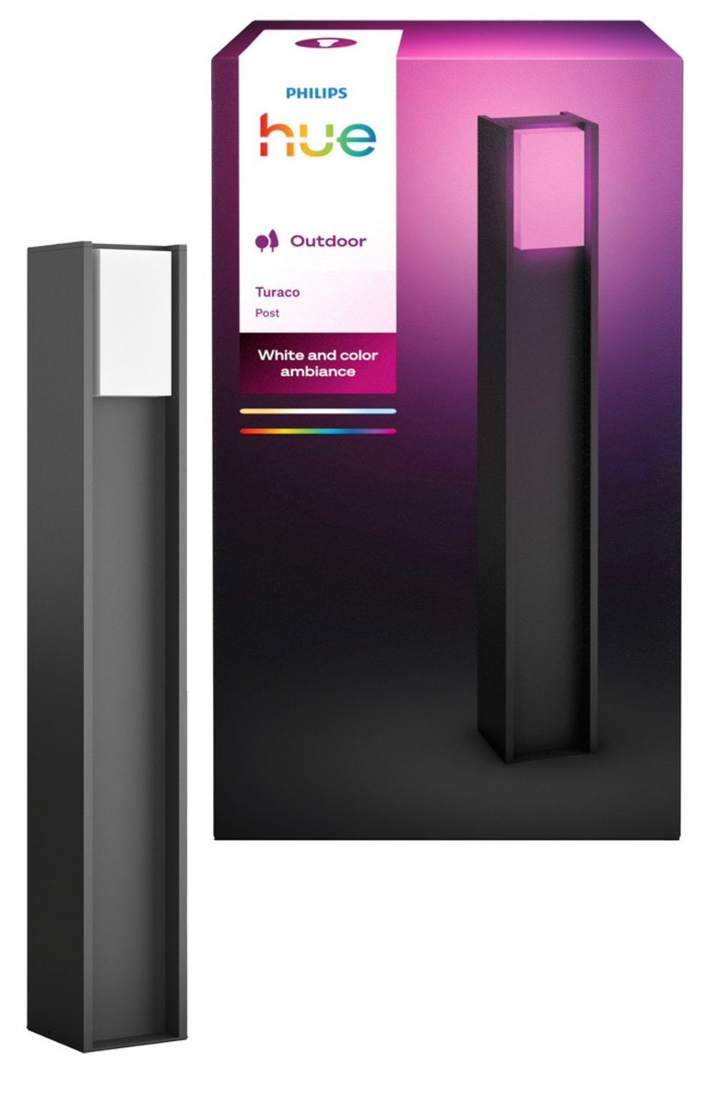 Philips Hue Turaco Sokkel (Hoog) White & Color, Ophalen, Nieuw