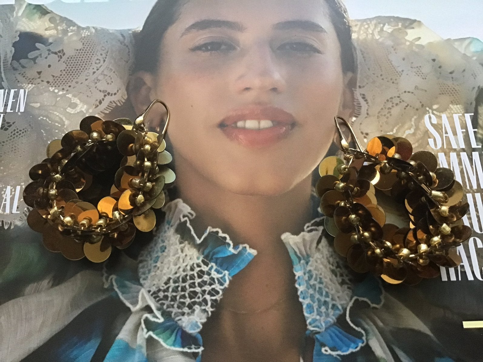 Zomerse oorbellen, Sieraden, Tassen en Uiterlijk, Oorbellen, Ophalen of Verzenden, Nieuw, Overige materialen