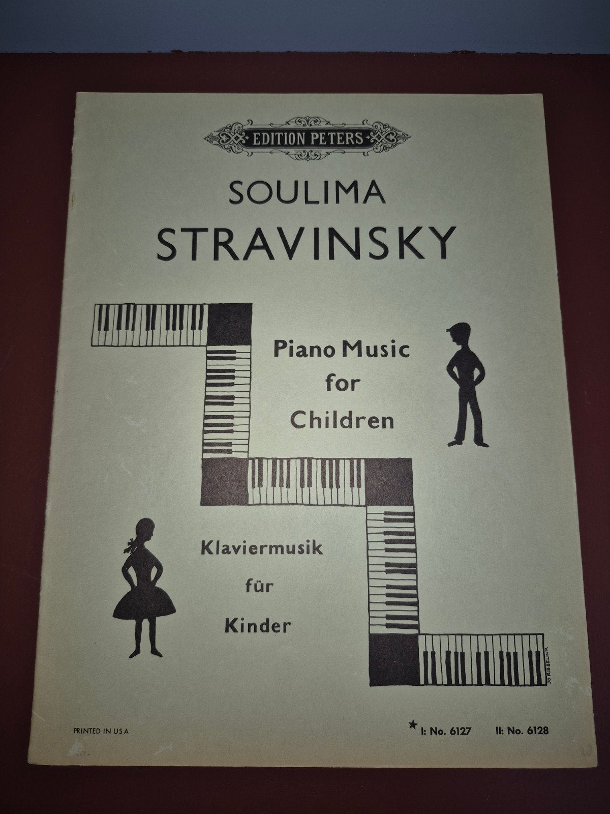 Soulima Stravinsky - Piano Music for Children (bladmuziek), Muziek en Instrumenten, Gebruikt, Klassiek, Ophalen of Verzenden, Artiest of Componist