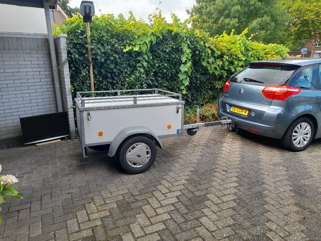 bagagewagen met deksel, Auto diversen, Aanhangers en Bagagewagens, Ophalen, Zo goed als nieuw