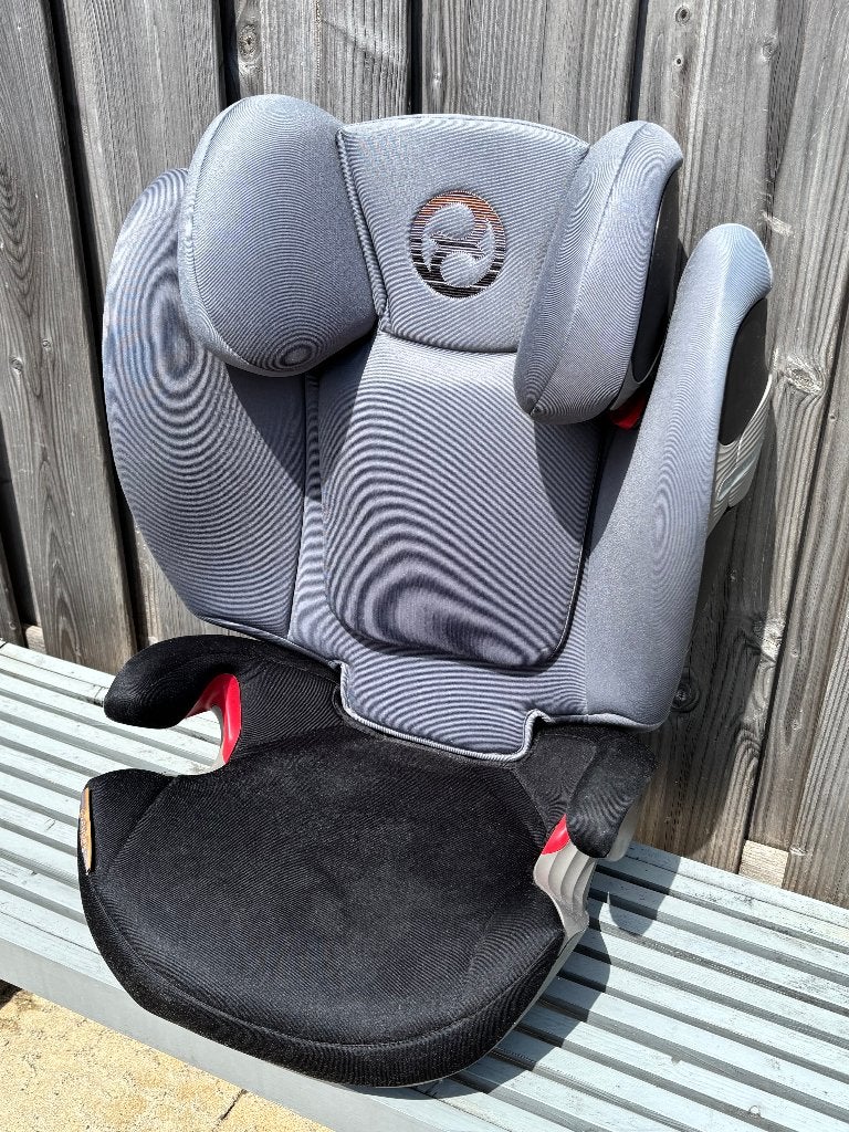Autostoel Cybex Solution S-FIX (Groep 2/3 (15-36 kg)), Kinderen en Baby's, Autogordel of Isofix, 15 t/m 36 kg, Zo goed als nieuw