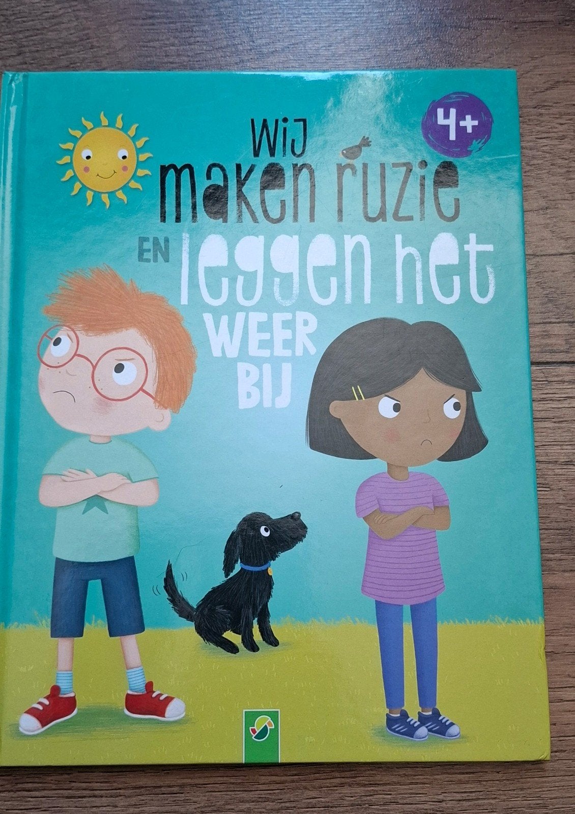 Wij maken ruzie en leggen het weer bij - Prentenboek, Ophalen, Zo goed als nieuw, Lucy Barnard, 3 tot 4 jaar