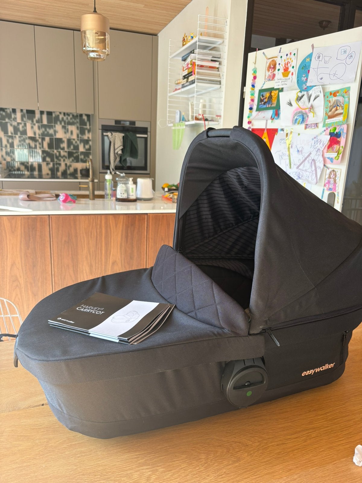 Easy Walker Harvey3 carry cot reiswieg, Ophalen, Zo goed als nieuw, Kinderwagen, Overige merken