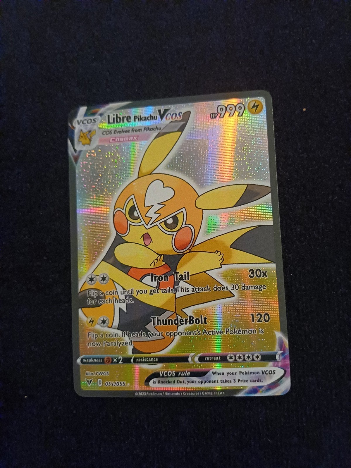 Pokémon Libre Pikachu Vcos, Ophalen of Verzenden, Losse kaart