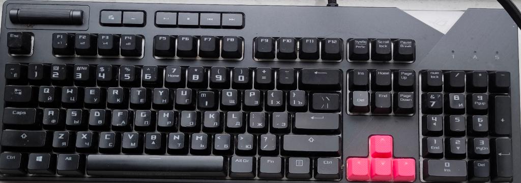 ASUS ROG Strix Flare, Gebruikt, PC, RGB verlichting, Overige typen