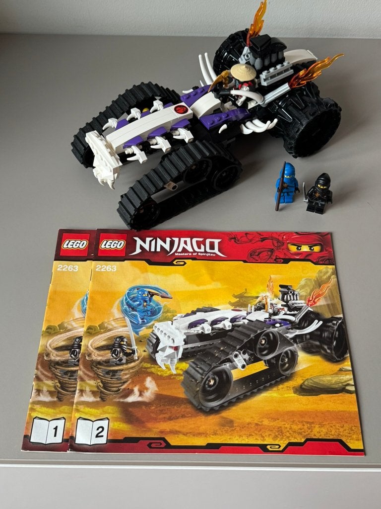 Lego - 2263 - Ninjago - Turbo Shredder, Kinderen en Baby's, Speelgoed | Duplo en Lego, Lego, Ophalen of Verzenden, Compleet, Zo goed als nieuw