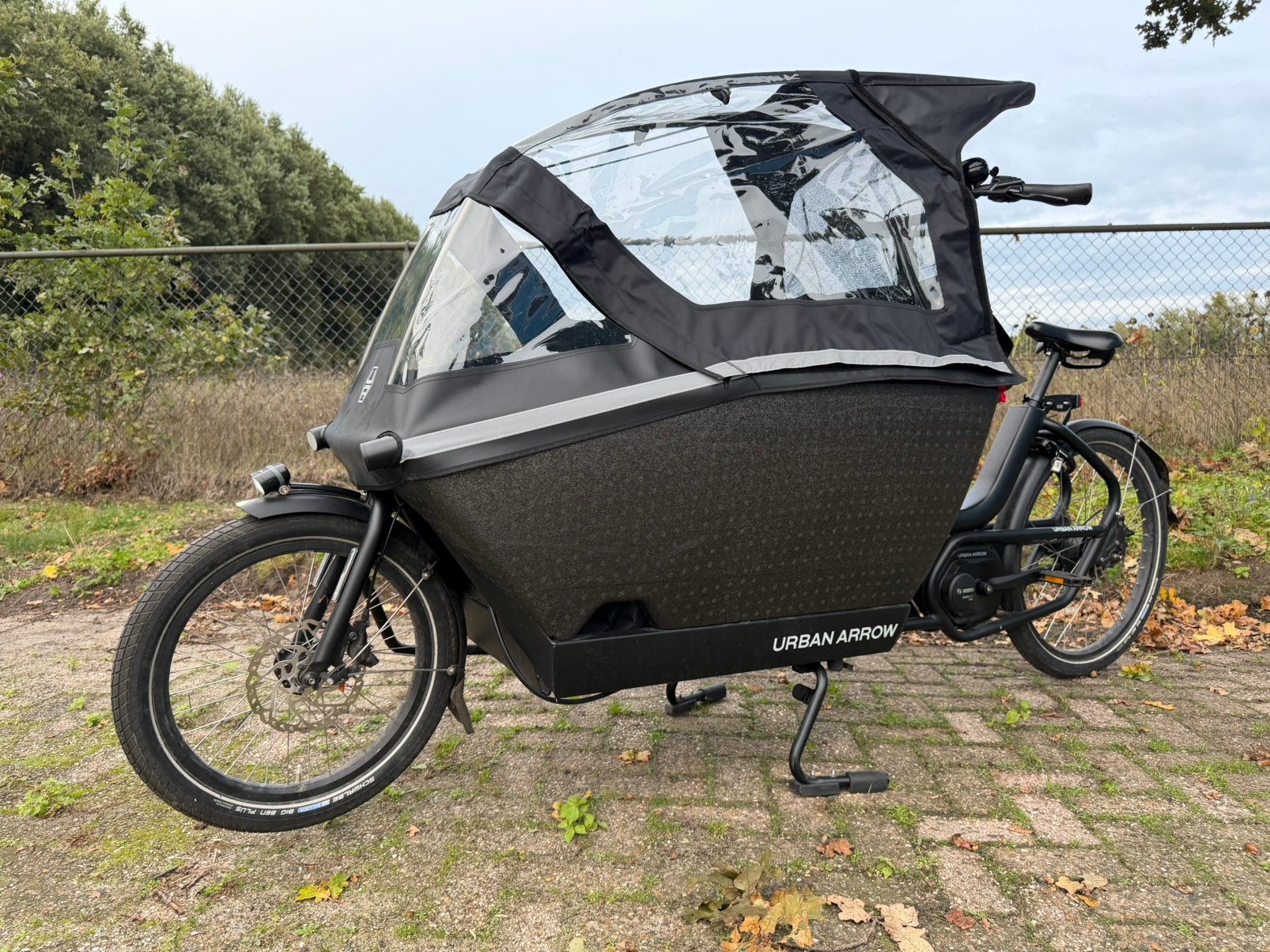 Urban Arrow bakfiets - 3596km - NIEUWE REGENHUIF & Garantie, Gebruikt, 2 kinderen, Elektrisch, Nvt