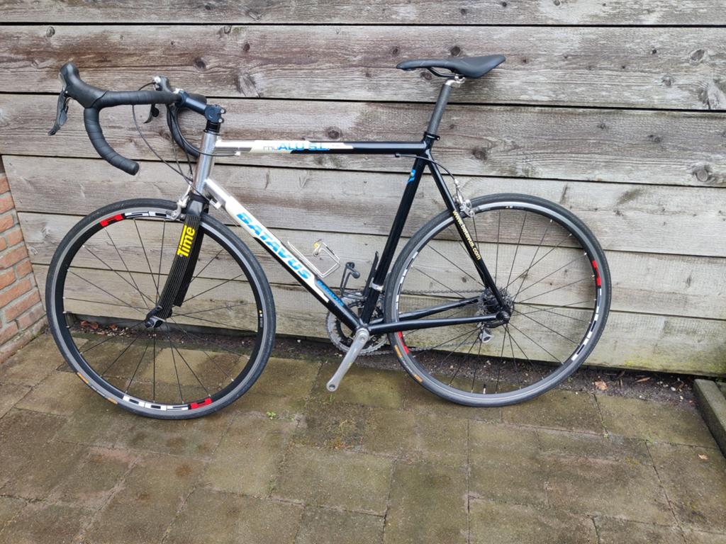 Batavus PROALU S.L. X.lite Shimano 105 9sp maat 59, Ophalen, Gebruikt, Batavus, Aluminium