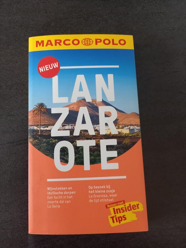 Marco Polo Reisgids Lanzarote - met losse kaart, Boeken, Onbekend, Europa, Ophalen of Verzenden, Zo goed als nieuw