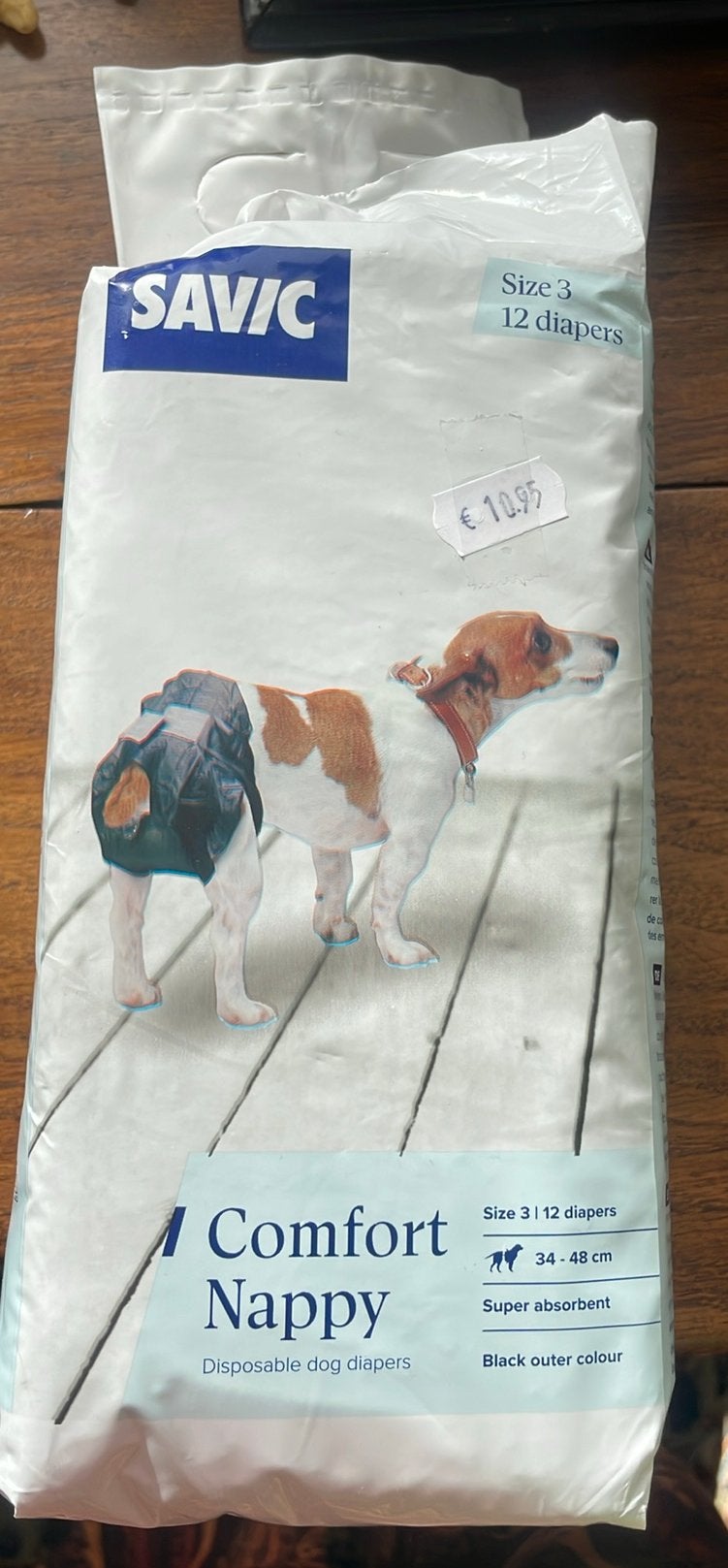 Honden luiers comfort Nappy Savic maat 3 zwart, Dieren en Toebehoren, Ophalen of Verzenden, Zo goed als nieuw