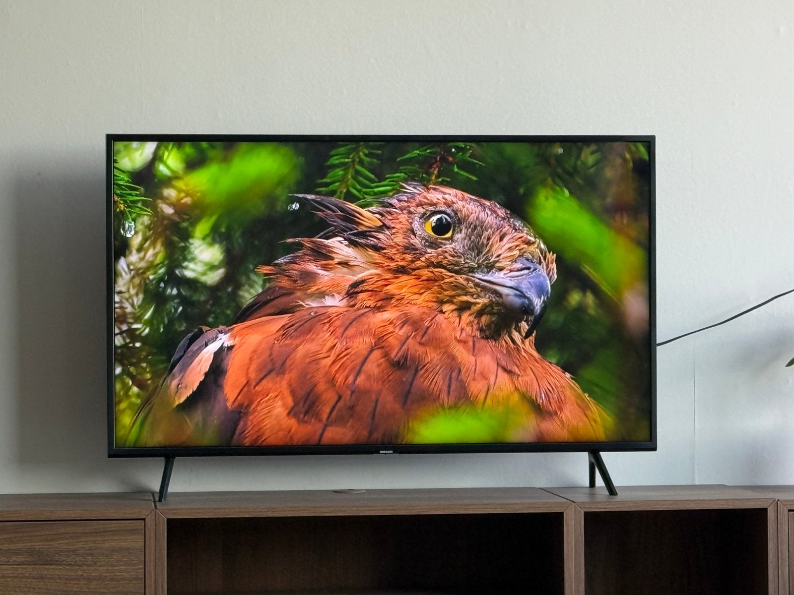 Samsung 4K QLED TV 43 inch, Audio, Tv en Foto, Televisies, Ophalen, QLED, 50 Hz, Zo goed als nieuw