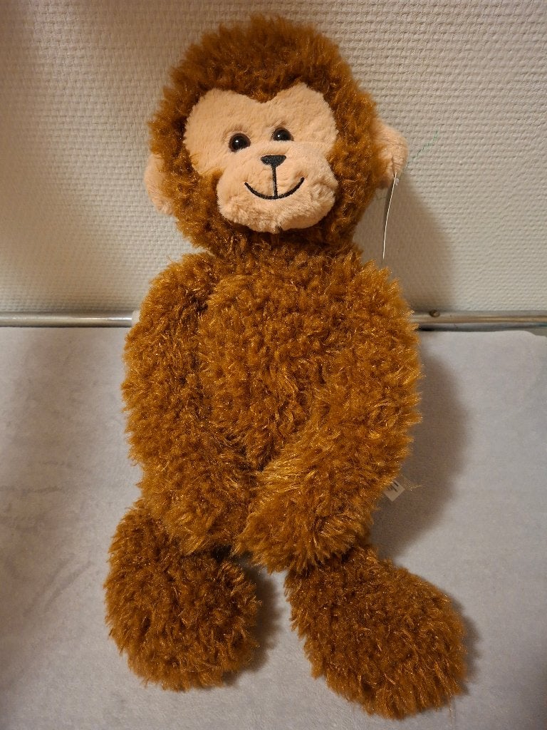 Nieuwe HEMA aap knuffel met magneetjes, Ophalen, Hema, Nieuw, Middelgroot (20 tot 80 cm)