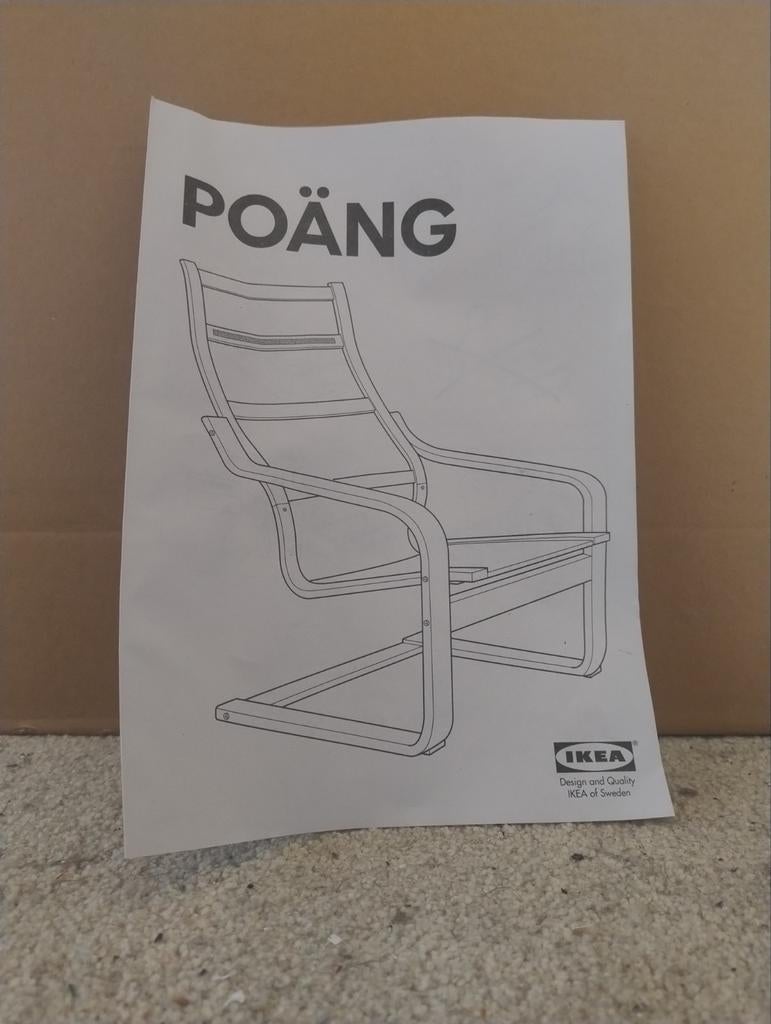 Nieuwe IKEA Poäng fauteuil - Nooit gebruikt, Ophalen, Modern, Scandinavisch, Nieuw, 75 tot 100 cm
