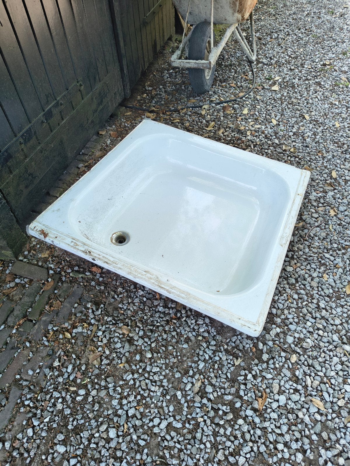 Gebruikte douchebak - 80x80 cm, Ophalen