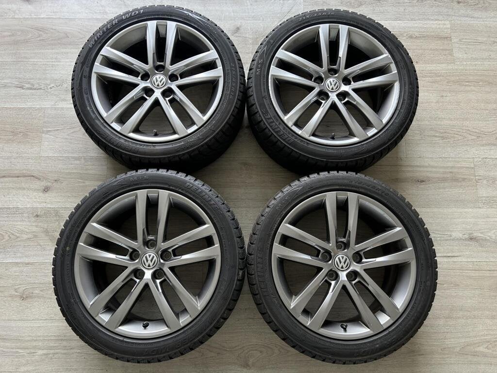 Volkswagen Polo Seat Ibiza Skoda Fabia velgen winterbanden, Ophalen, 16 inch, Banden en Velgen, Winterbanden