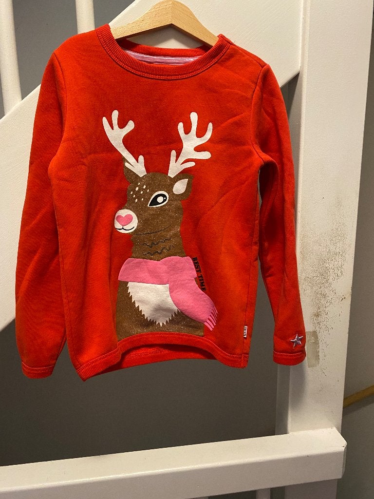 WE ROOD KINDER KERST SWEATSHIRT, MAAT: 134/140, WE, Meisje, Trui of Vest, Ophalen of Verzenden