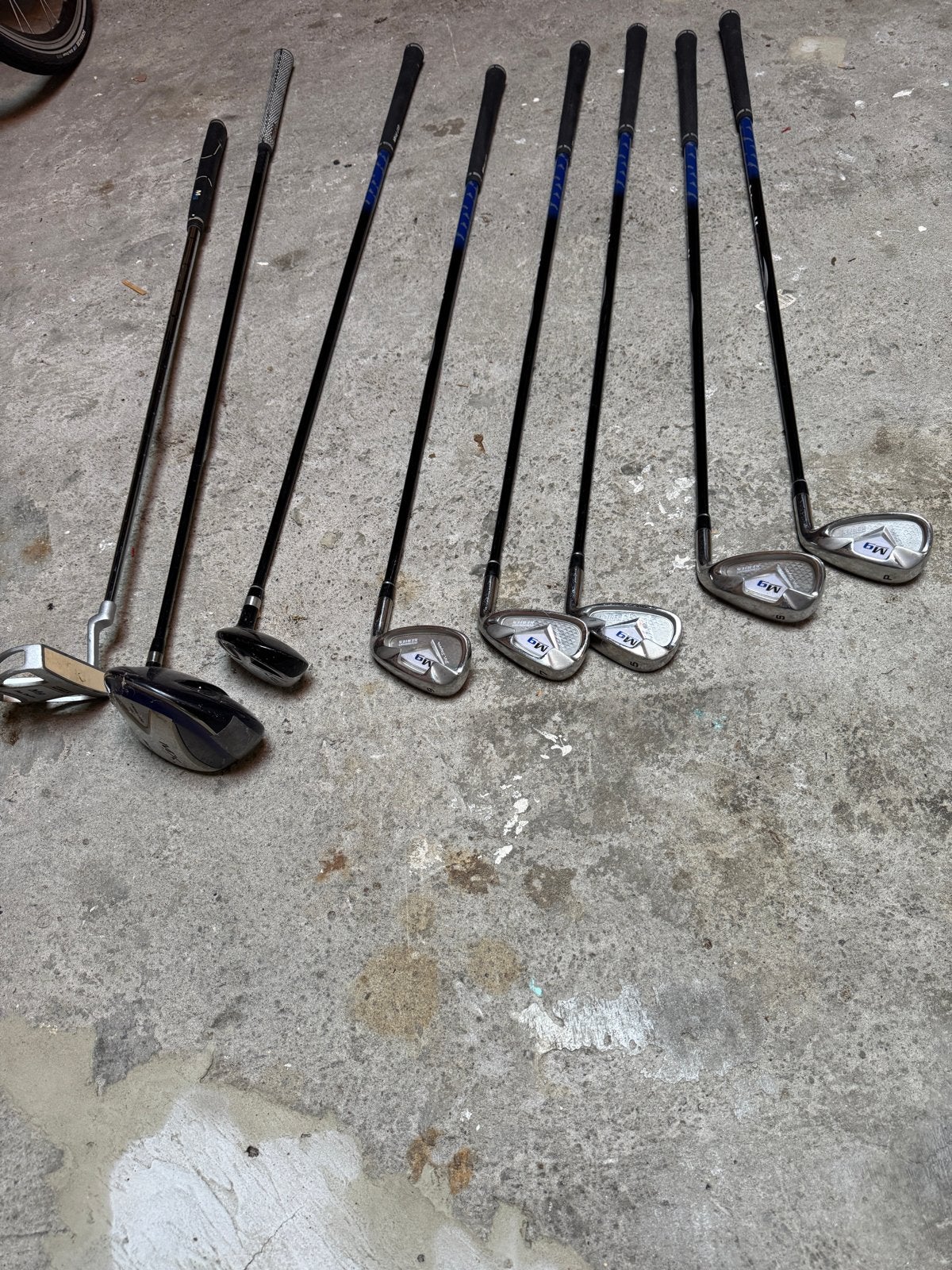 Diverse golfclubs - Ben Sayers, Mizuno, Fujikura, Ophalen, Gebruikt, Club, Mizuno