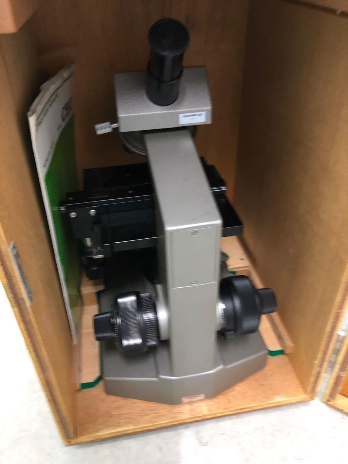 Olympus CHC Biologische Microscoop met Verlichti, Ophalen, Gebruikt, 400x tot 1000x, Biologische microscoop