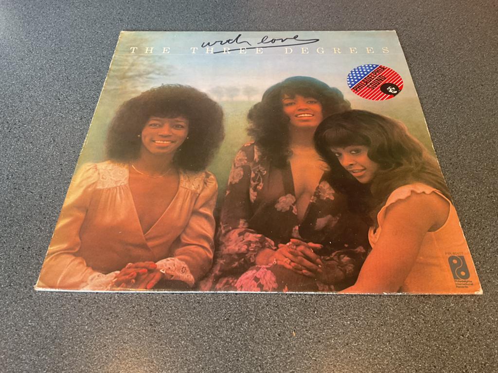 The Three Degrees - With Love Vinyl LP, Ophalen of Verzenden, Gebruikt, 12 inch