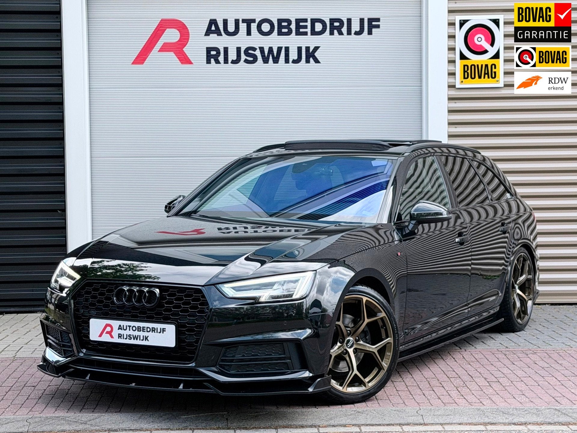 Audi A4 Avant 1.4 TFSI Sport S line black edition Pano/Keyle, Auto's, Audi, Voorwielaandrijving, 1345 kg, Gebruikt, Euro 6
