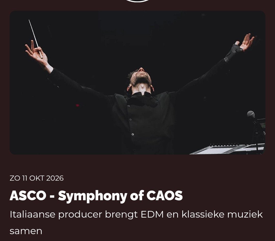 ASCO-Symphony of CAOS, Eén persoon, Oktober, Instrumentaal