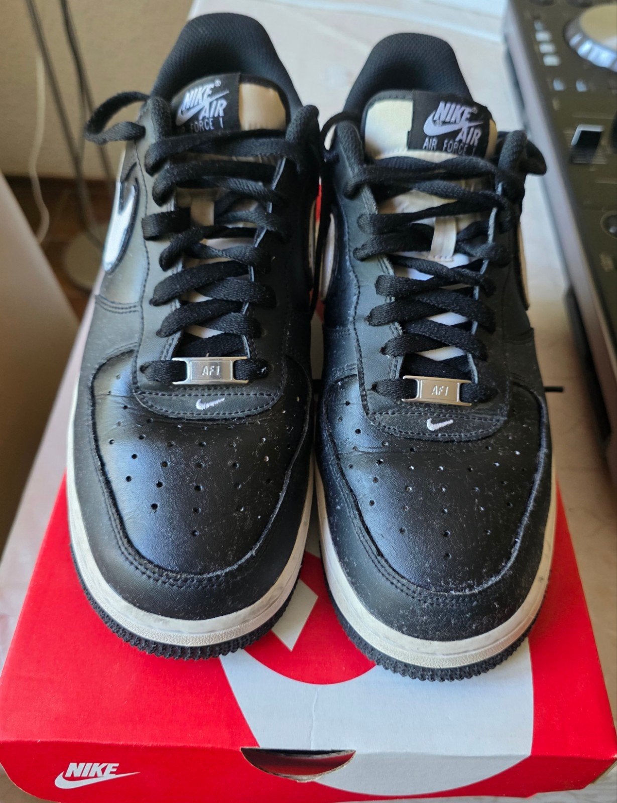 Nike Air sneakers, Verzenden, Zwart