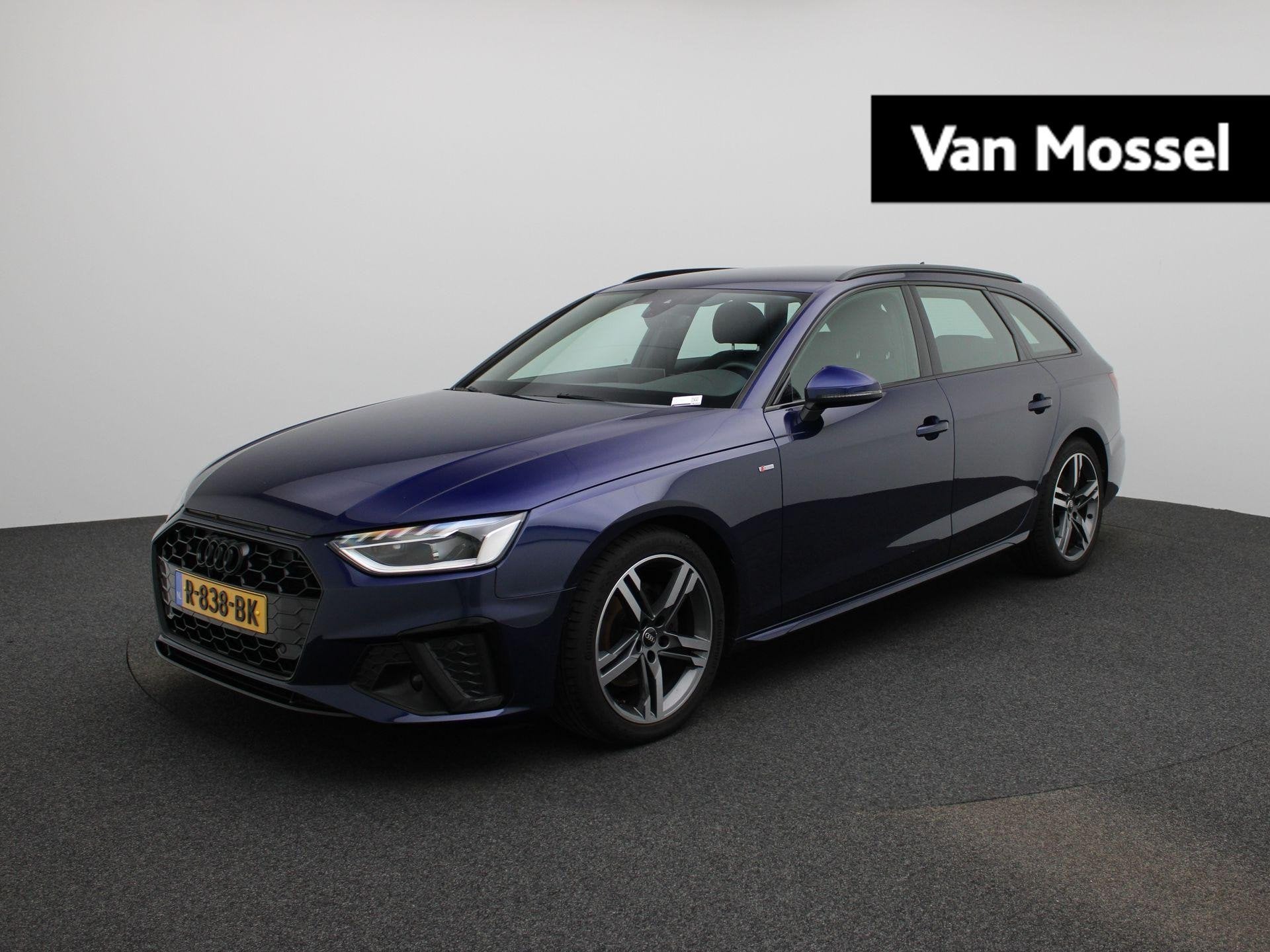 Audi A4 Avant 35 TFSI S Edition 150PK | Automaat | Virtual C, Auto's, Gebruikt, 4 cilinders, Blauw, Origineel Nederlands
