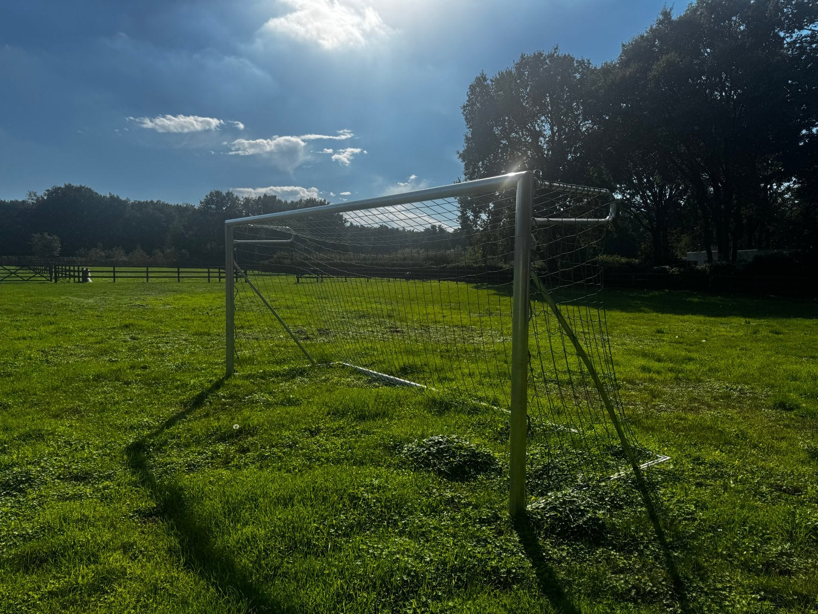 Calzio voetbaldoel 205 x 510 x 175  - Robuust en duurzaam, Ophalen, Gebruikt, Overige typen