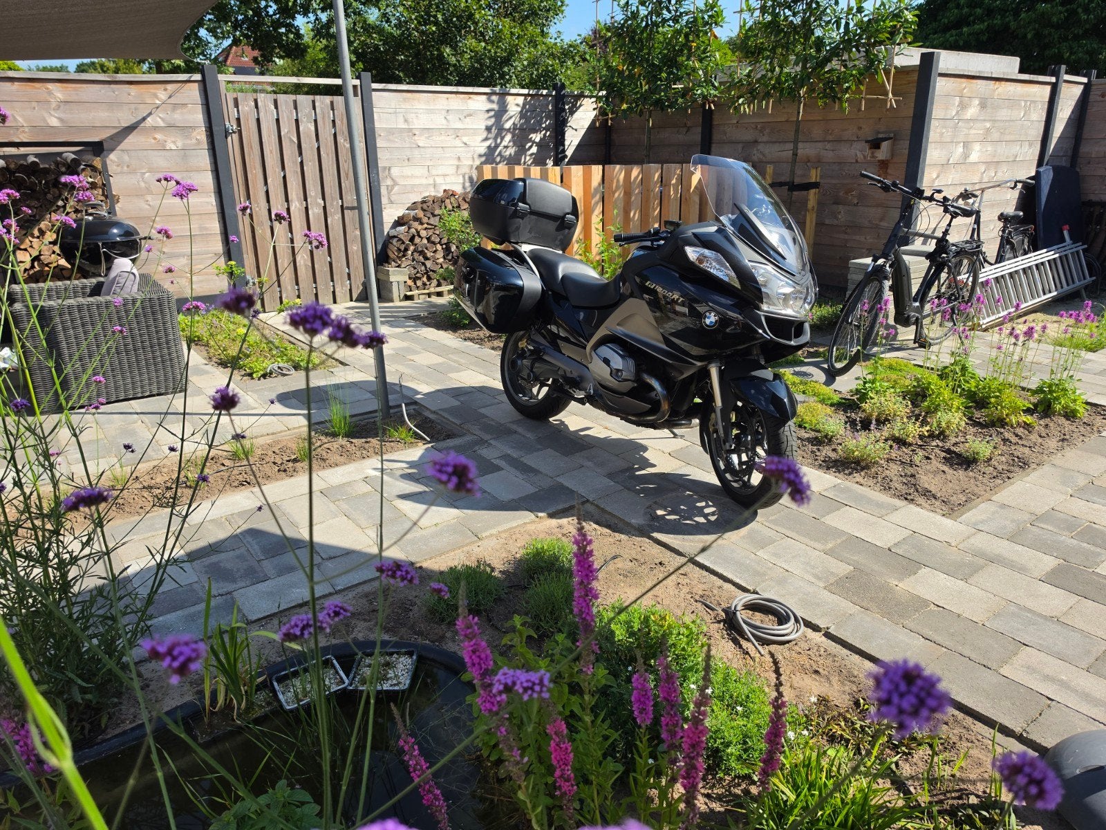 BMW R1200RT Toermotor met topkoffer en zijkoffers, Motoren, 2 cilinders, Occasion, Handvatverwarming, Particulier